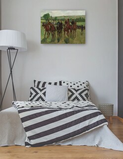 Foto 3 | Cuadro Decorativo - Los Jinetes (c.1885)- Edgar Degas - Fotografía - 69x92 - Impresión En Lienzo - Fine Art Tj