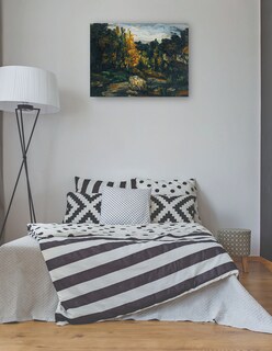 Foto 3 | Cuadro Decorativo - Pago (1866)- Paul Cézanne - Religión - 46x61 - Impresión En Lienzo - Fine Art Tj