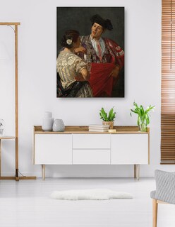 Foto 5 | Cuadro Decorativo - Ofreciendo El Panel Al Torero (1873)- Mary Cassatt - Fotografía - 28x36 - Impresión En Lien