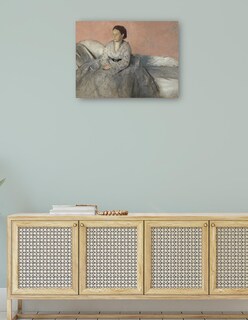 Foto 4 | Cuadro Decorativo - Madame René De Gas- Edgar Degas - Religión - 46x61 - Impresión En Lienzo - Fine Art Tj