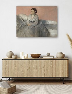 Foto 5 | Cuadro Decorativo - Madame René De Gas- Edgar Degas - Religión - 46x61 - Impresión En Lienzo - Fine Art Tj