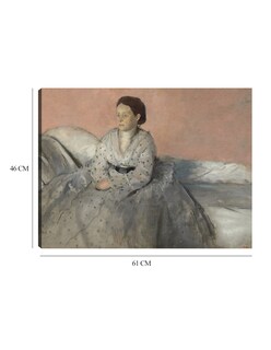 Foto 6 | Cuadro Decorativo - Madame René De Gas- Edgar Degas - Religión - 46x61 - Impresión En Lienzo - Fine Art Tj