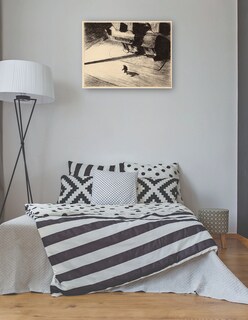 Foto 3 | Cuadro Decorativo - Sombras Nocturnas (1921)- Edward Hopper - Paisaje - 69x92 - Impresión En Lienzo - Fine Art Tj
