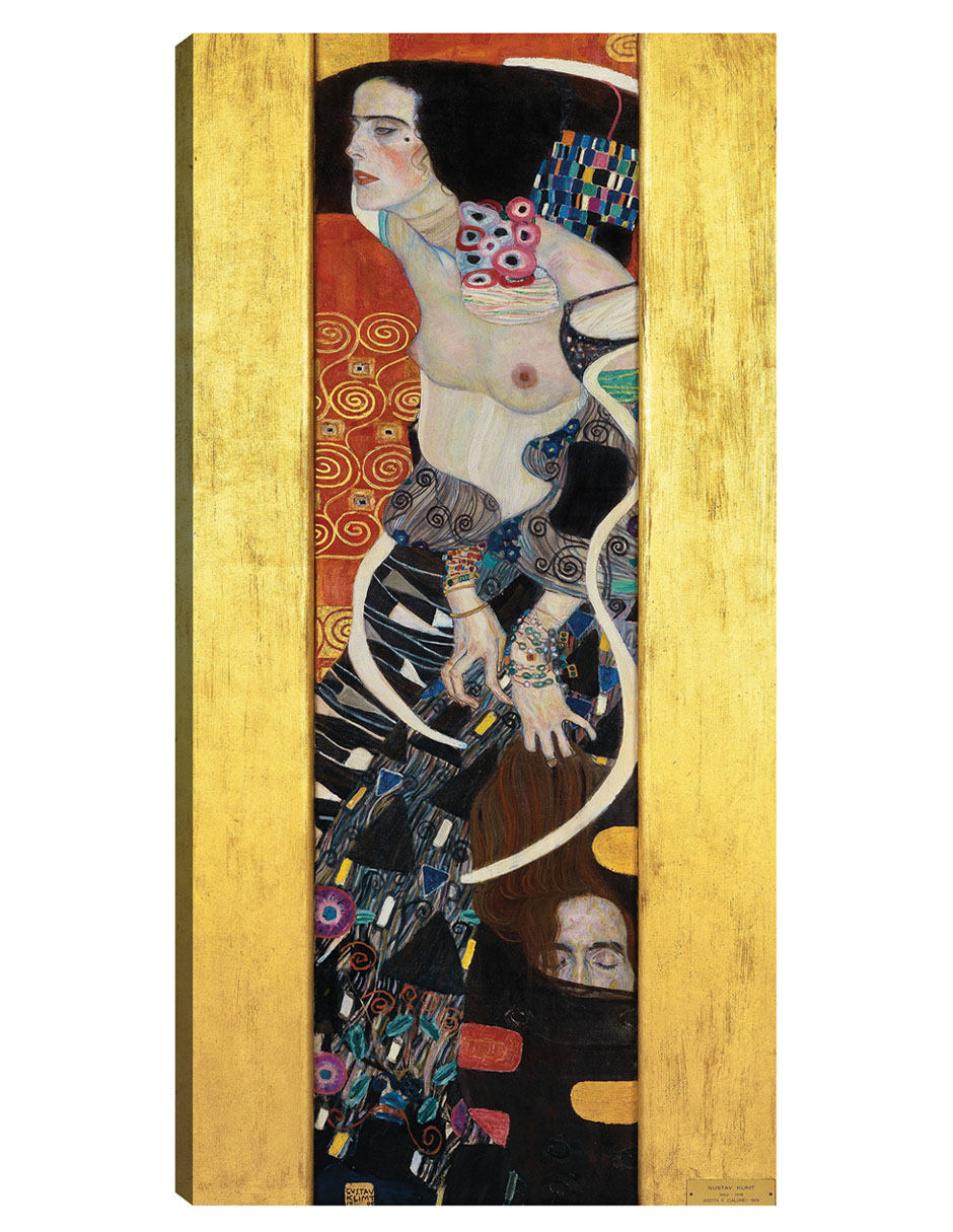 Cuadro Decorativo - Judit Ii (salomé) (1909)- Gustav Klimt - Fotografía - 54x102 - Impresión En Lienzo - Fine Art Tj