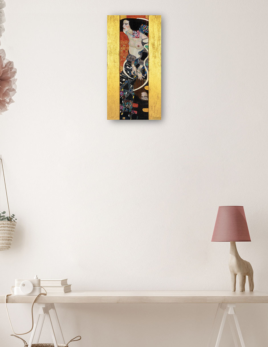 Foto 4 pulgar | Cuadro Decorativo - Judit Ii (salomé) (1909)- Gustav Klimt - Fotografía - 54x102 - Impresión En Lienzo - Fine Art Tj