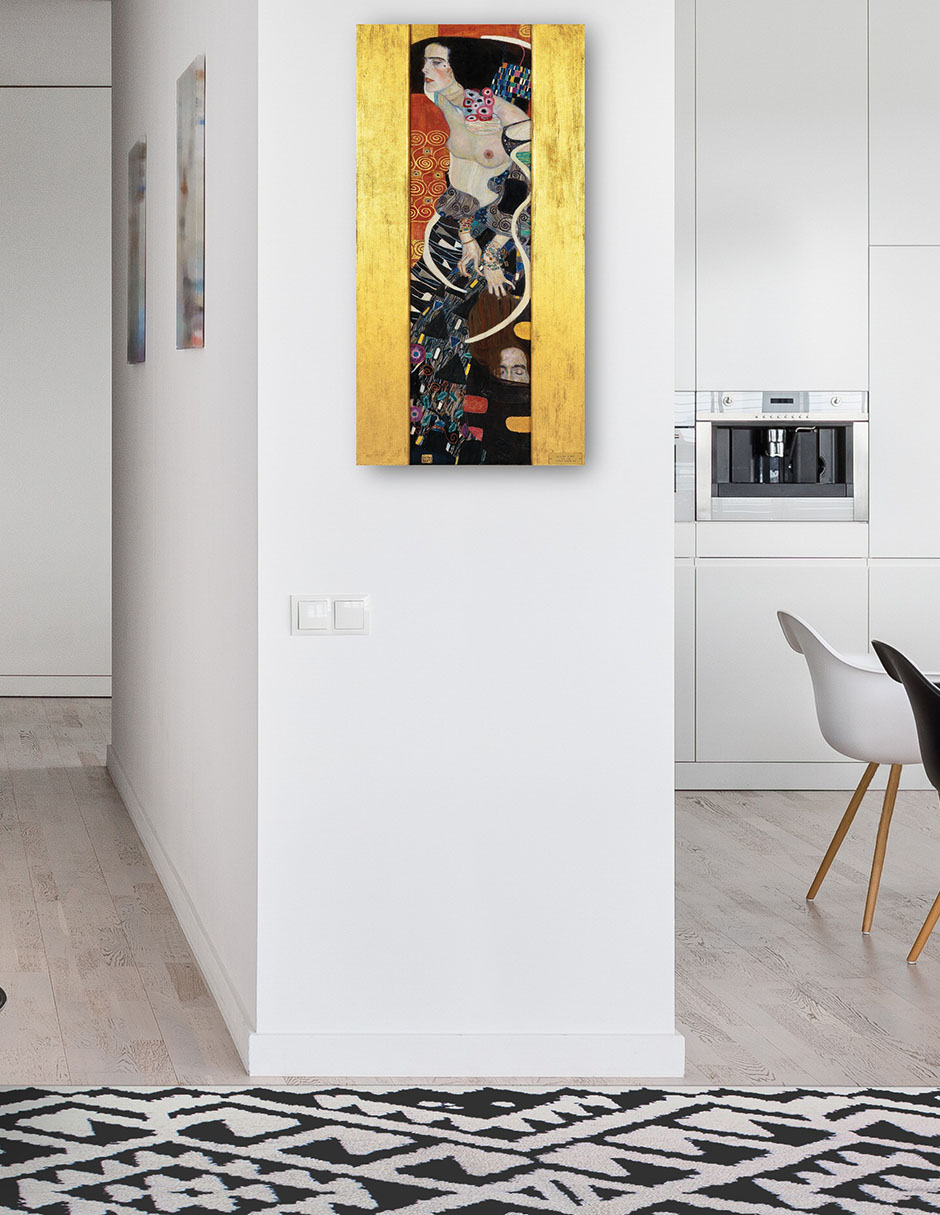 Foto 5 pulgar | Cuadro Decorativo - Judit Ii (salomé) (1909)- Gustav Klimt - Fotografía - 54x102 - Impresión En Lienzo - Fine Art Tj