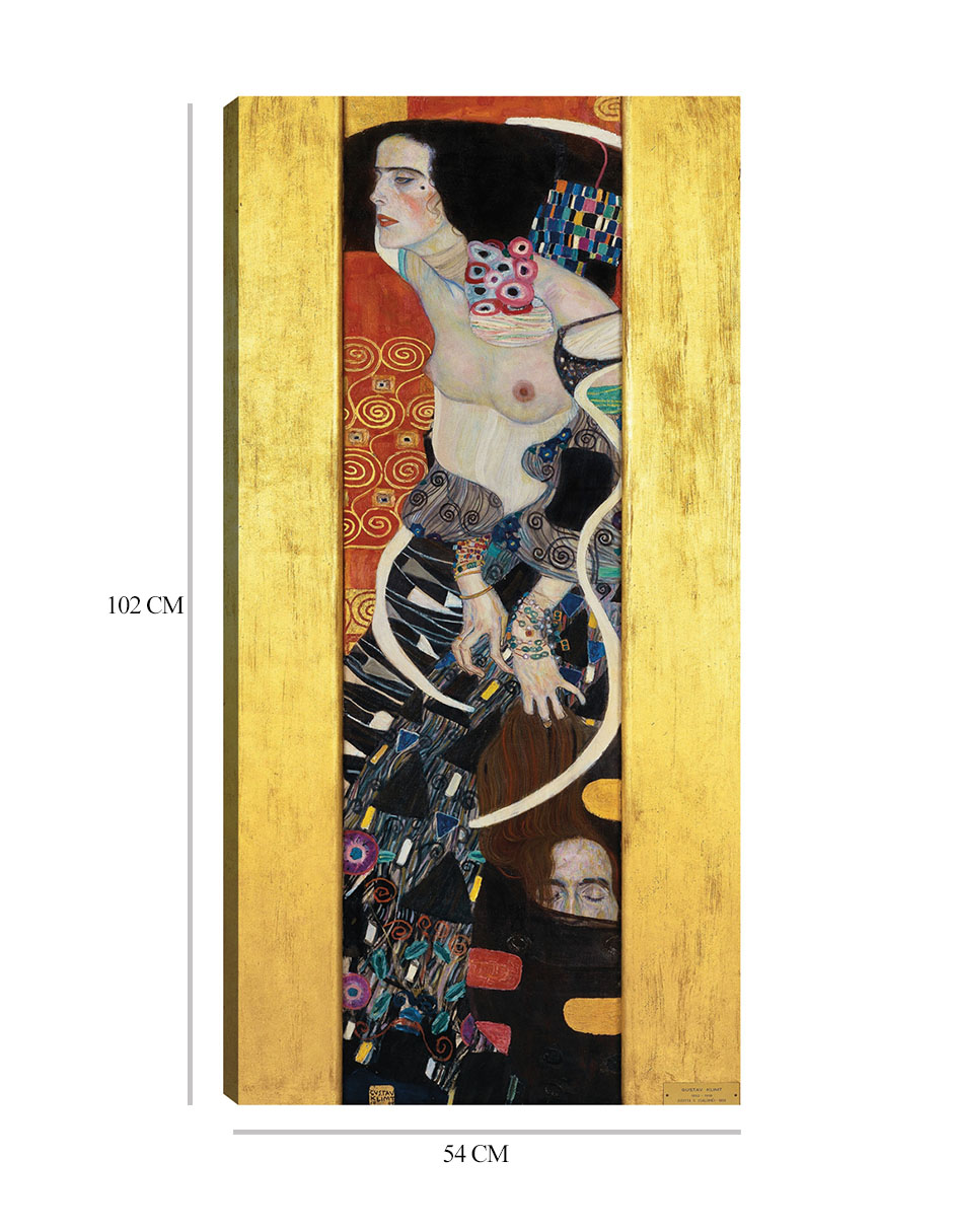 Foto 7 pulgar | Cuadro Decorativo - Judit Ii (salomé) (1909)- Gustav Klimt - Fotografía - 54x102 - Impresión En Lienzo - Fine Art Tj