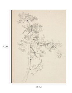 Foto 6 | Cuadro Decorativo - Árbol Y Follaje- John Singer Sargent - Abstracto - 28x36 - Impresión En Lienzo - Fine Art Tj