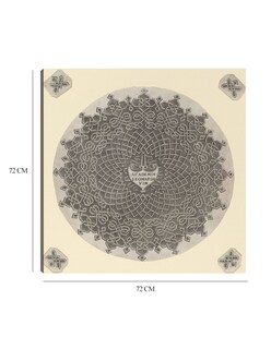 Foto 6 | Cuadro Decorativo - Primer Nudo, C. 1490/1500- Leonardo Da Vinci - Fotografía - 72x72 - Impresión En Lienzo - Fine Ar
