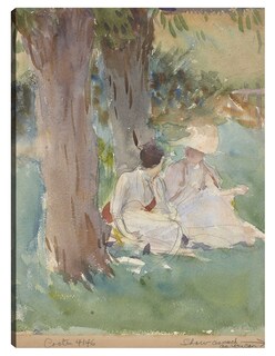Foto 1 | Cuadro Decorativo - Bajo Los Sauces- John Singer Sargent - Abstracto - 28x36 - Impresión En Lienzo - Fine Art Tj