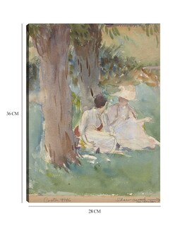 Foto 6 | Cuadro Decorativo - Bajo Los Sauces- John Singer Sargent - Abstracto - 28x36 - Impresión En Lienzo - Fine Art Tj