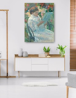 Foto 5 | Cuadro Decorativo - En Un Balcón (1878-79)- Mary Cassatt - Fotografía - 69x92 - Impresión En Lienzo - Fine Art Tj