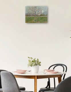 Foto 2 | Cuadro Decorativo - Huerto En Flor (ciruelos)- Vincent Van Gogh - Paisaje - 77x102 - Impresión En Lienzo - Fine Art Tj