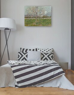 Foto 3 | Cuadro Decorativo - Huerto En Flor (ciruelos)- Vincent Van Gogh - Paisaje - 77x102 - Impresión En Lienzo - Fine Art Tj