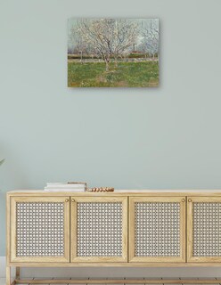 Foto 4 | Cuadro Decorativo - Huerto En Flor (ciruelos)- Vincent Van Gogh - Paisaje - 77x102 - Impresión En Lienzo - Fine Art Tj