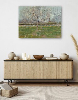 Foto 5 | Cuadro Decorativo - Huerto En Flor (ciruelos)- Vincent Van Gogh - Paisaje - 77x102 - Impresión En Lienzo - Fine Art Tj