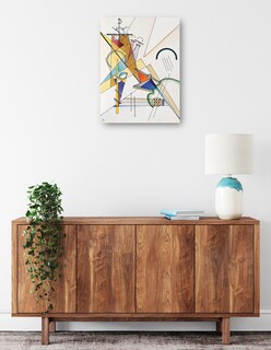 Foto 2 | Cuadro Decorativo - Tejido (1923)- Wassily Kandinsky - Abstracto - 28x36 - Impresión En Lienzo - Fine Art Tj