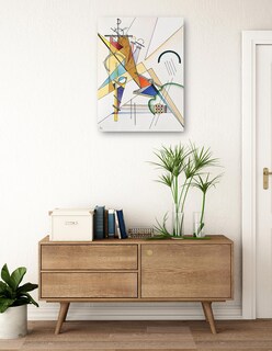 Foto 3 | Cuadro Decorativo - Tejido (1923)- Wassily Kandinsky - Abstracto - 28x36 - Impresión En Lienzo - Fine Art Tj