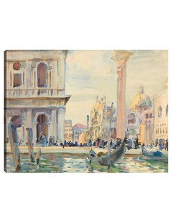 Foto 1 | Cuadro Decorativo - La Piazzetta (c. 1911)- John Singer Sargent - Ciudades - 77x102 - Impresión En Lienzo - Fine Art Tj
