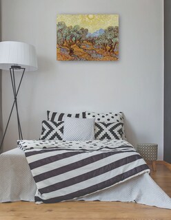 Foto 3 | Cuadro Decorativo - Olivos (1889)- Vincent Van Gogh - Paisaje - 46x61 - Impresión En Lienzo - Fine Art Tj