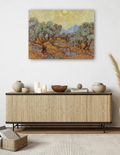 Foto 5 | Cuadro Decorativo - Olivos (1889)- Vincent Van Gogh - Paisaje - 46x61 - Impresión En Lienzo - Fine Art Tj