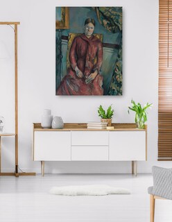 Foto 5 | Cuadro Decorativo - Señora Cézanne- Paul Cezanne - Fotografía - 69x92 - Impresión En Lienzo - Fine Art Tj