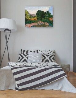 Foto 3 | Cuadro Decorativo - Paysage Du Midi (hacia 1865)- Paul Cézanne - Religión - 28x36 - Impresión En Lienzo - Fine Art Tj