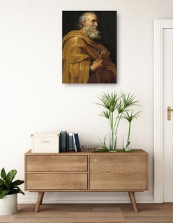 Foto 3 | Cuadro Decorativo - San Pedro (c. 1616-1618)- Peter Paul Rubens - Religión - 46x61 - Impresión En Lienzo - Fine Art Tj