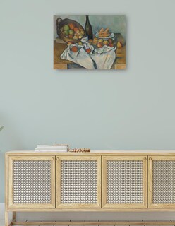 Foto 4 | Cuadro Decorativo - La Canasta De Manzanas- Paul Cezanne - Religión - 46x61 - Impresión En Lienzo - Fine Art Tj