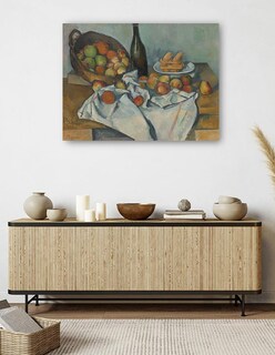 Foto 5 | Cuadro Decorativo - La Canasta De Manzanas- Paul Cezanne - Religión - 46x61 - Impresión En Lienzo - Fine Art Tj