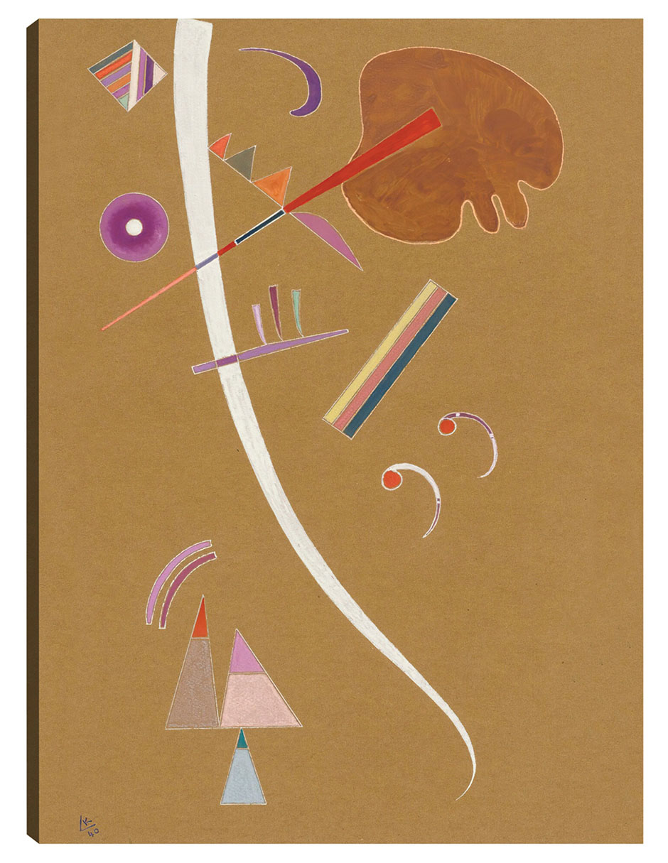 Cuadro Decorativo - Ohne Titel (sin Título) (1940)- Wassily Kandinsky - Abstracto - 69x92 - Impresión En Lienzo -