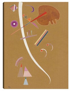 Foto 1 | Cuadro Decorativo - Ohne Titel (sin Título) (1940)- Wassily Kandinsky - Abstracto - 69x92 - Impresión En Lienzo -