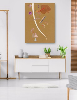 Foto 5 | Cuadro Decorativo - Ohne Titel (sin Título) (1940)- Wassily Kandinsky - Abstracto - 69x92 - Impresión En Lienzo -