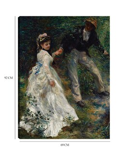 Foto 6 | Cuadro Decorativo - El Paseo (1870)- Pierre-auguste Renoir - Fotografía - 69x92 - Impresión En Lienzo - Fine Art Tj