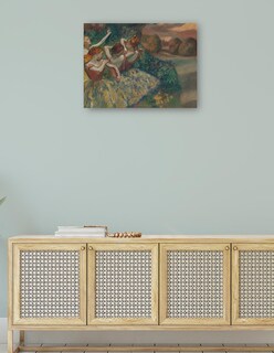 Foto 4 | Cuadro Decorativo - Cuatro Bailarines (c.1899)- Edgar Degas - Fotografía - 69x92 - Impresión En Lienzo - Fine Art Tj