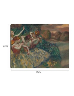 Foto 6 | Cuadro Decorativo - Cuatro Bailarines (c.1899)- Edgar Degas - Fotografía - 69x92 - Impresión En Lienzo - Fine Art Tj