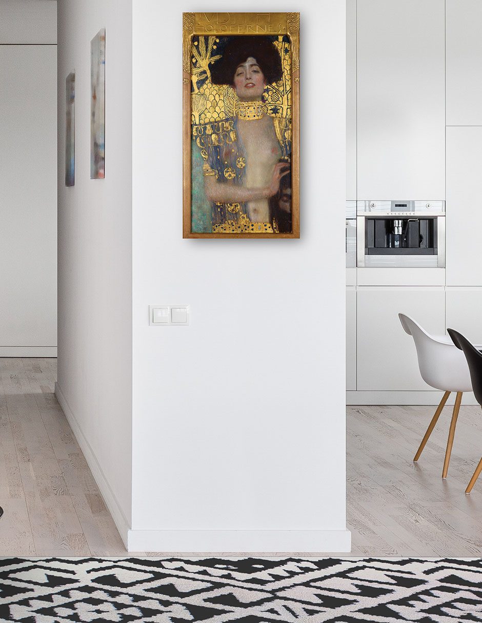 Foto 5 pulgar | Cuadro Decorativo - Judit (1901)- Gustav Klimt - Fotografía - 72x138 - Impresión En Lienzo - Fine Art Tj
