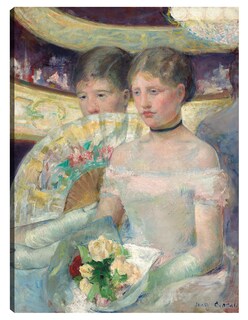 Foto 1 | Cuadro Decorativo - El Palco- Mary Cassatt - Fotografía - 46x61 - Impresión En Lienzo - Fine Art Tj