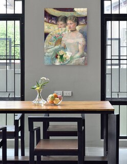 Foto 4 | Cuadro Decorativo - El Palco- Mary Cassatt - Fotografía - 46x61 - Impresión En Lienzo - Fine Art Tj