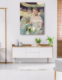 Foto 5 | Cuadro Decorativo - El Palco- Mary Cassatt - Fotografía - 46x61 - Impresión En Lienzo - Fine Art Tj