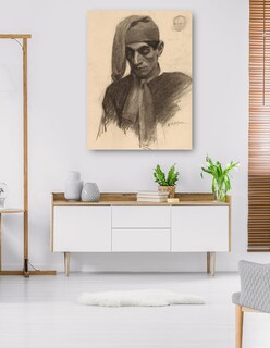 Foto 5 | Cuadro Decorativo - Jimmy Corsini (hacia 1901)- Edward Hopper - Fotografía - 28x36 - Impresión En Lienzo - Fine Art Tj