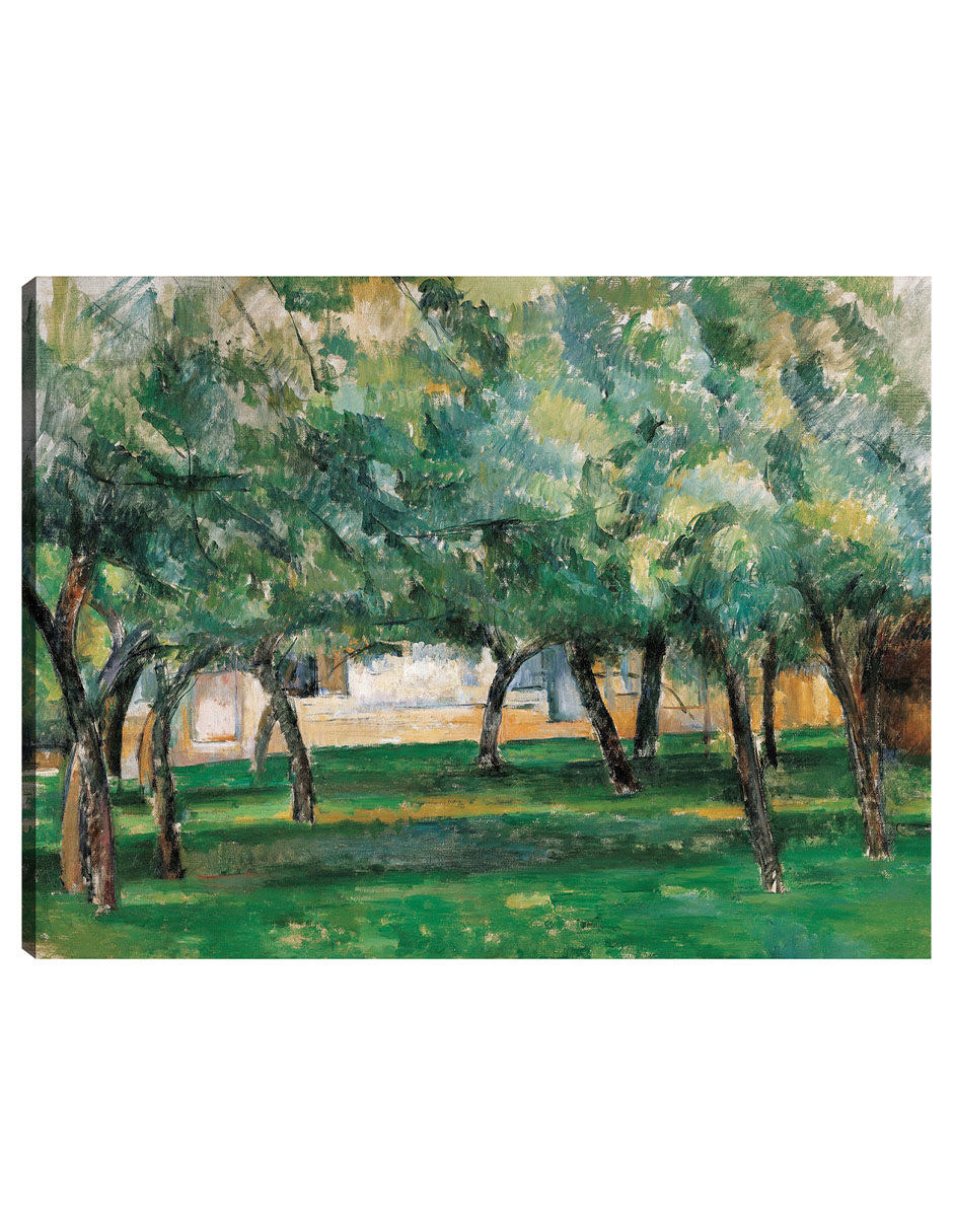 Cuadro Decorativo - Granja En Normandía, C. 1885-86- Paul Cézanne - Religión - 69x92 - Impresión En Lienzo - Fine Ar