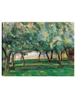 Foto 1 | Cuadro Decorativo - Granja En Normandía, C. 1885-86- Paul Cézanne - Religión - 69x92 - Impresión En Lienzo - Fine Ar