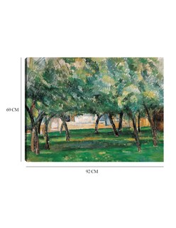 Foto 6 | Cuadro Decorativo - Granja En Normandía, C. 1885-86- Paul Cézanne - Religión - 69x92 - Impresión En Lienzo - Fine Ar