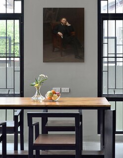 Foto 4 | Cuadro Decorativo - Retrato De Edouard Manet (1863)- Edouard Manet - Fotografía - 46x61 - Impresión En Lienzo - Fin