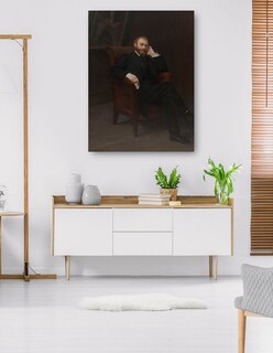 Foto 5 | Cuadro Decorativo - Retrato De Edouard Manet (1863)- Edouard Manet - Fotografía - 46x61 - Impresión En Lienzo - Fin