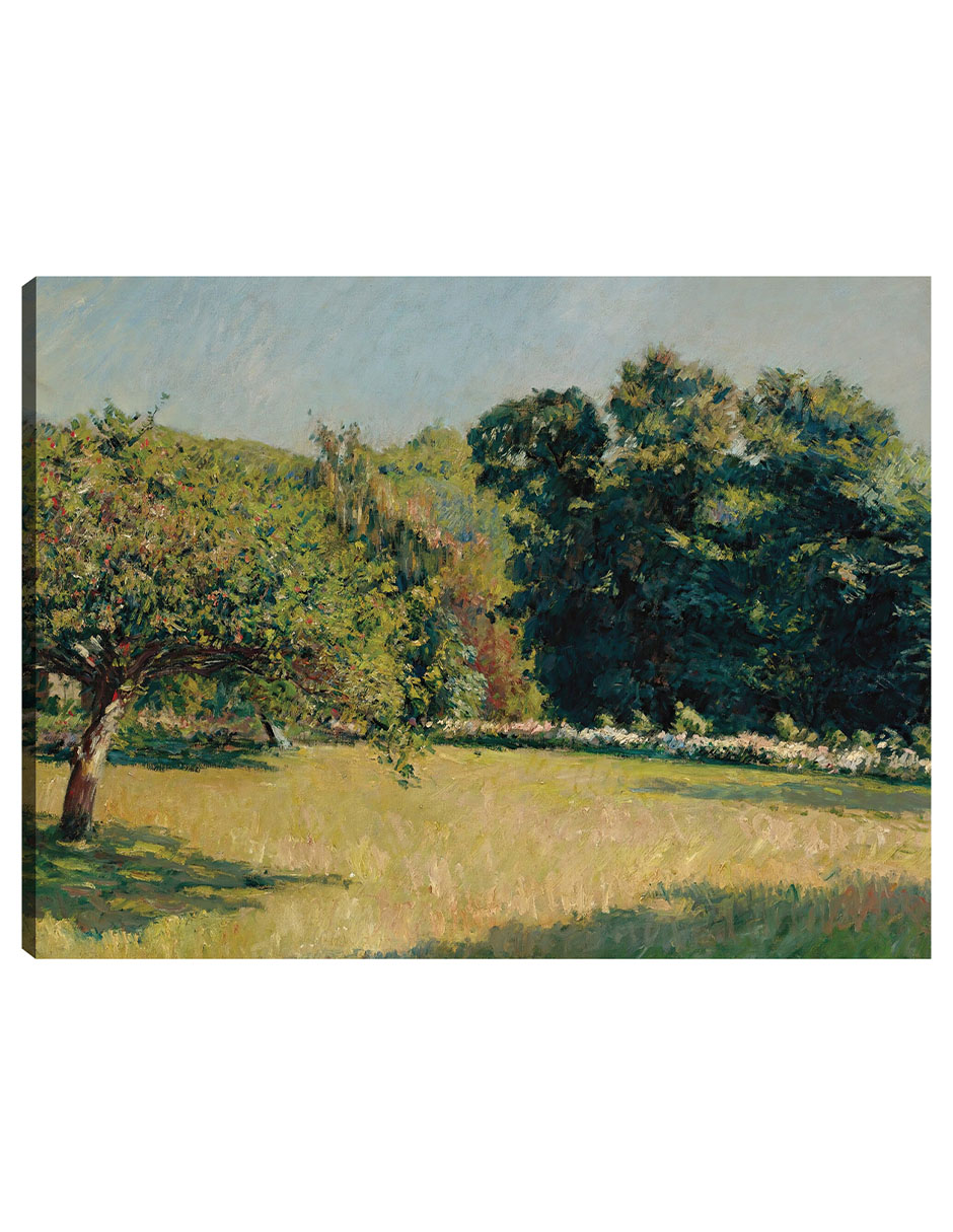 Cuadro Decorativo - Un Jardín À Trouville (1882)- Gustave Caillebotte - Religión - 46x61 - Impresión En Lienzo -
