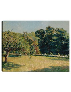 Foto 1 | Cuadro Decorativo - Un Jardín À Trouville (1882)- Gustave Caillebotte - Religión - 46x61 - Impresión En Lienzo -