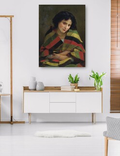 Foto 5 | Cuadro Decorativo - Frileuse (1872)- William Bouguereau - Clásicos - 28x36 - Impresión En Lienzo - Fine Art Tj