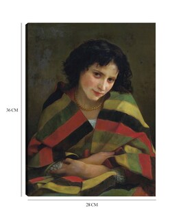 Foto 6 | Cuadro Decorativo - Frileuse (1872)- William Bouguereau - Clásicos - 28x36 - Impresión En Lienzo - Fine Art Tj
